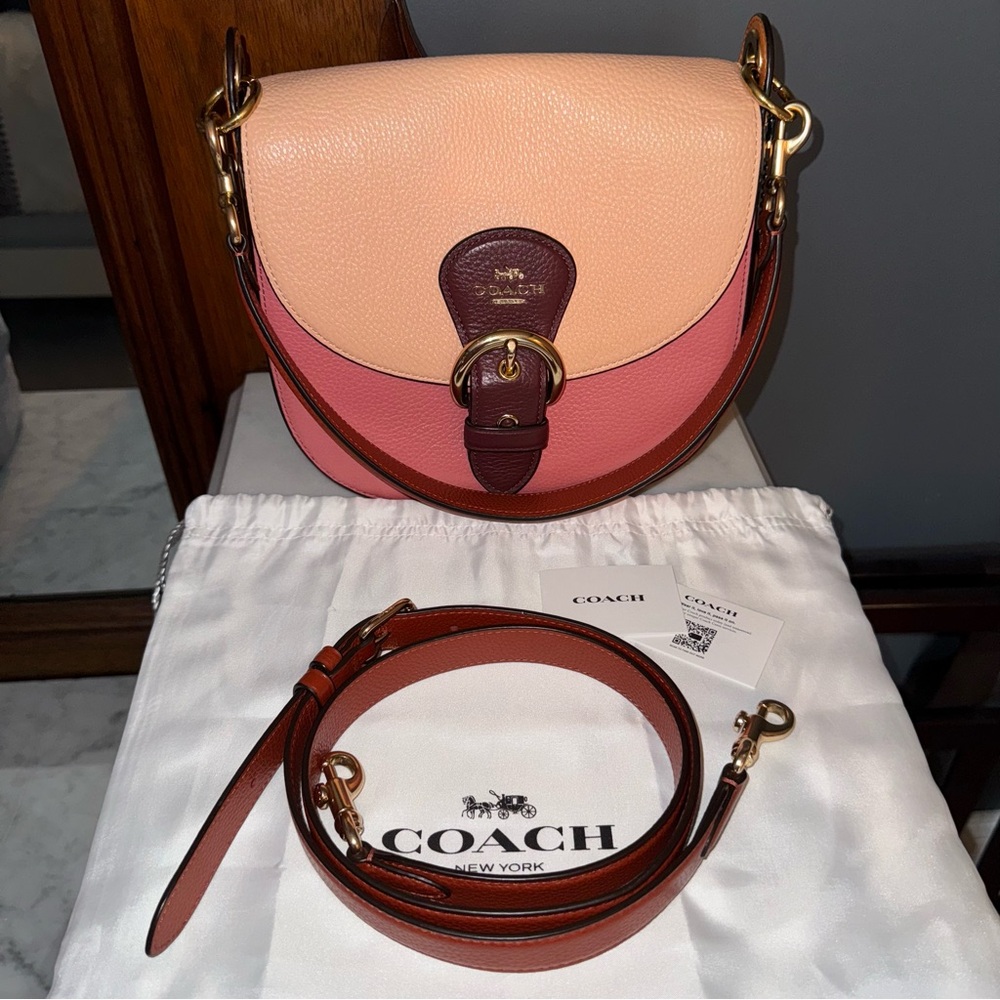 Coach Kleo Shoulder Bag 23 In Colorblock